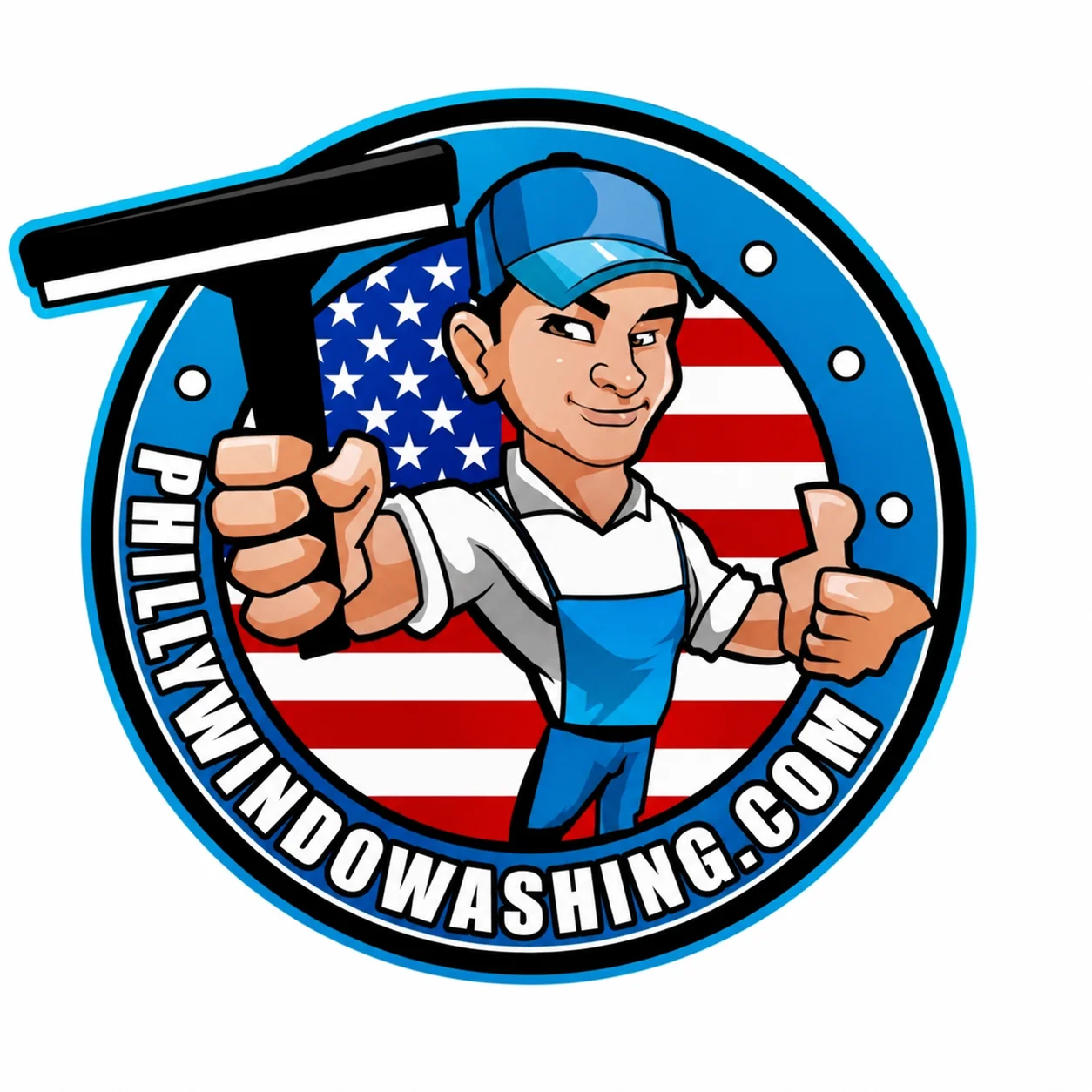 Philly Window Washing company logo for professional window cleaning Philadelphia